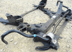 BMW X5 E70 X6 E71 wózek sanki przód disel 3