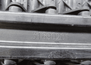 WLOT kierownica powietrza  RAMKA VOLVO S90 V90 31690201 31383212 11