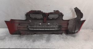 Zderzak przód przedni do opel agila Y547 czerwony 5