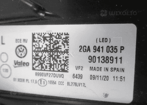 Lampa przód przednia lewa vw t-roc 2GA full led 2017- 19