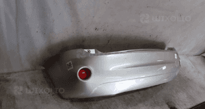 Zderzak tył tylny ford fiesta MK.6 6 vi lift fl kod kolor 03 srebrny 4