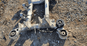 BMW F07 F10 F11 wózek kołyska sanki zawieszeni tył 3