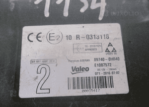 Moduł centralnego zamka toyota aygo ii 89740-0H040 2