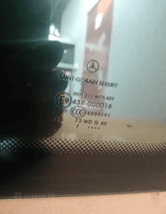 Szyba lewa karoseryjna Mercedes Vito 639 AS2 3
