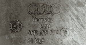 Audi A6 C6 A4 B7 3.2 FSI AUK miska olejowa silnika 06E103604G 2