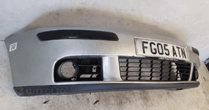 $ ZDERZAK PRZÓD PRZEDNI DO VOLKSWAGEN VW GOLF V 5 + HALOGENY LA7W SREBRNY 4