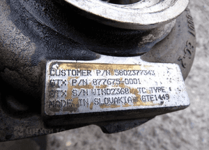 Turbosprężarka iveco daily 2.3 hpi 5802377343 4