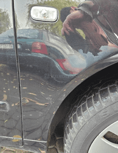 Audi A4 B7 błotnik przód przedni  prawy LY9B 4