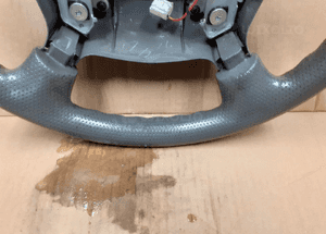 #KIEROWNICA MAZDA PREMACY 99-01r SZARA JASNA SKÓRA SKÓRZANA MULTI MULTIFUNKCJA (Lok. 256) 5