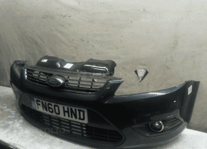 Zderzak przód przedni ford focus MK.2 2 ii lift fl H4 szary grafitowy halogeny 2