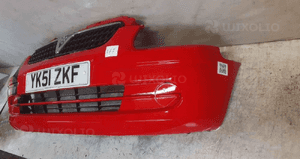 Zderzak przód przedni do opel agila Y547 czerwony 2
