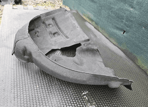 Nadkole 8K0821171G 8K0821172G Lewe Prawe Przod Przednie Chlapacz Praciane Materiał Oslona AUDI A4 B8 Sedan Kombi 30