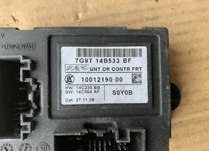 Moduł sterownik drzwi prawy przód Ford Mondeo MK4 7G9T14B533BF 3