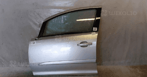 Drzwi przód przednie lewe opel corsa d Z157 srebrny 5D 5 5 drzwi hb 1