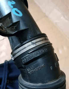 Rura dolot powietrza Citroen C5 III 2.0 HDI 9684878980 3