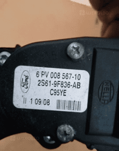 Pedal gazu potencjometr ford fiesta 1.4tdci mk6 2s61-9f836-ab 2