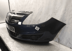 Zderzak przód przedni opel corsa d Z168 szary popielaty 3