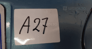 Zderzak przód przedni do citroen C3 knbc błękitny halogeny 2