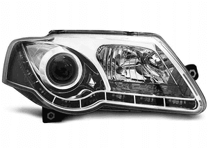 Reflektory lampy vw passat B6 3C 05-09R daylight led 2