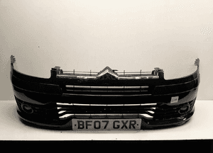 Zderzak przód przedni do citroen C4 vtr exl czarny 3D 3 drzwi hb halogeny 1