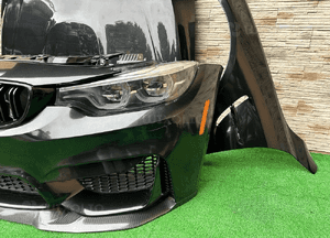 Maska błotniki zderzak carbon pas chłodnice lampy bmw M4 F82 F83 475 5