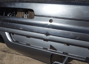 Zderzak tylny tył audi Q7 s-line lift pdc 2009-2015 4
