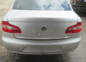 Szyba klapa bagażnika tylna tył skoda superb ii 2 sedan 9156 2008-2013 2