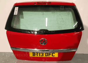 Klapa tył tylna bagażnika do opel zafira b Y547 czerwony 1