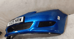 Zderzak przód przedni do mazda 3 iii hb hatchback 34J niebieski 2