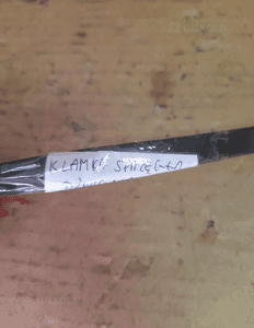 klamka sprzęgła  dźwignia czarna 2