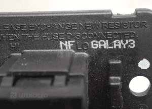 REZYSTOR DMUCHAWY KIA SPORTAGE 2