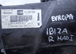 Lampa prawy przód seat ibiza iii 6L1941024 radom 3