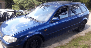 Mazda 323f bj 98-03 Klapa tylna tył z szyba 20p 4