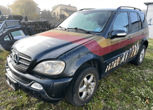 Mercedes ML 163 lift 400cdi maska zderzak drzwi klapa zamek xenon om628 17