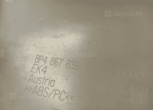 Osłona osłona podsufitki Audi A3 8P 8P4867839 3