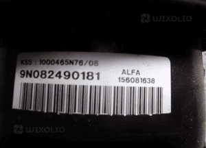 ALFA ROMEO 159 BRERA PODUSZKA CZARNA 156081638 2