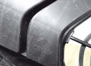 Kratka zderzaka citroen C5 aircross lift 9843208980 9