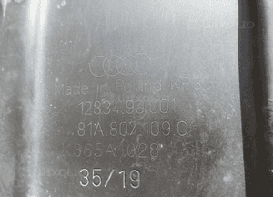 Belka przednia przód zderzaka audi Q2 81A 81A807109C 9