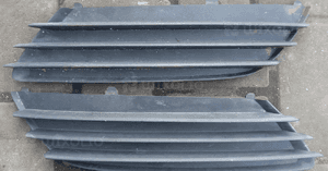 Opel Astra H III 3 zaślepka zderzaka przód przedniego prawa lewa 1