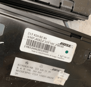 MERCEDES S 220 CL 215 ML 163 WZMACNIACZ BOSE 9