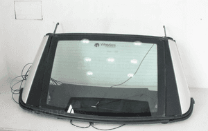 Dach zawiasy szyba 744 mercedes sl R230 03 9