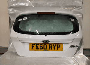 ! KLAPA TYŁ TYLNA BAGAŻNIKA FORD FIESTA 7 VII BIAŁY BIAŁA 5