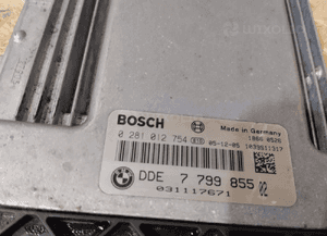 Sterownik silnika komputer bmw E87 E60 E61 2.0D 0281012754 7799855 5