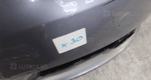 Zderzak przód przedni audi A4 B7 A4B7 s line LY7H szary halogeny 2