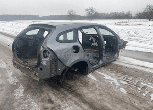 ĆWIARTKA PODŁUŻNICA LEWY PRZÓD VOLVO V60 I 1 3