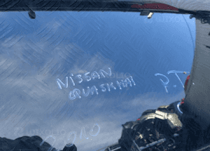 Nissan qashqai szyba drzwi prawy tył radom 3