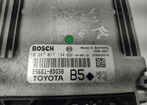 KOMPUTER YARIS II 1.4 D4D 89661-0DG50 0281017134 3