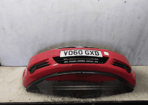 Zderzak przód przedni do opel corsa d Y547 czerwony 1