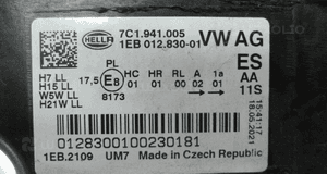 Vw crafter ii 2 7C lampa przednia lewa 9