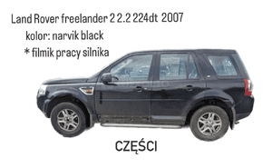 Land Rover freelander 2 2.2 224dt 2007 narvik black Visko piasta dyferencjał komputer sterownik wahacz 4